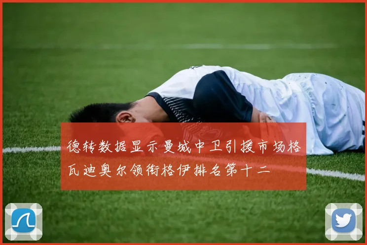 德转数据显示曼城中卫引援市场格瓦迪奥尔领衔格伊排名第十二